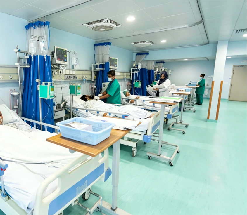 ICU Floor in Hospital